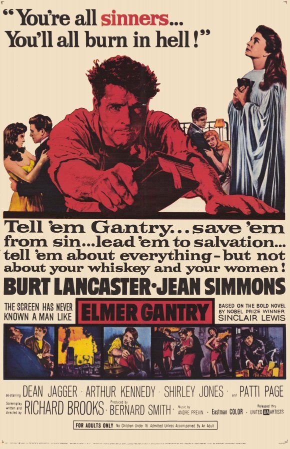 Poster of the movie Elmer Gantry [1960]