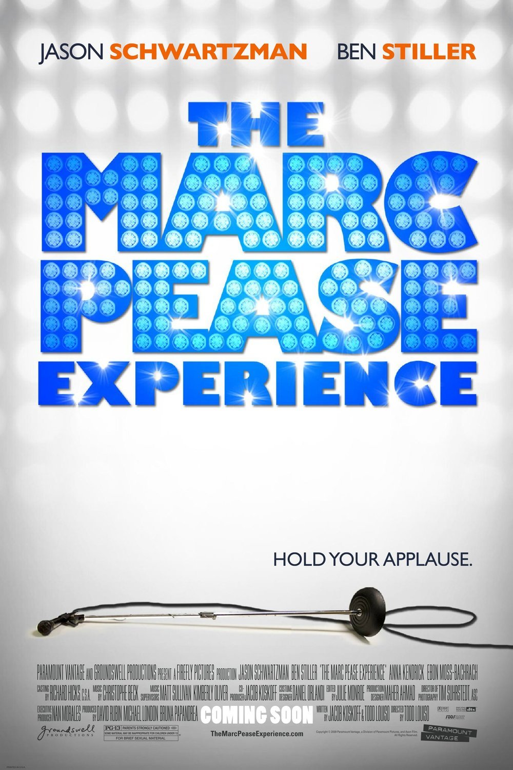 L'affiche du film The Marc Pease Experience [2009]