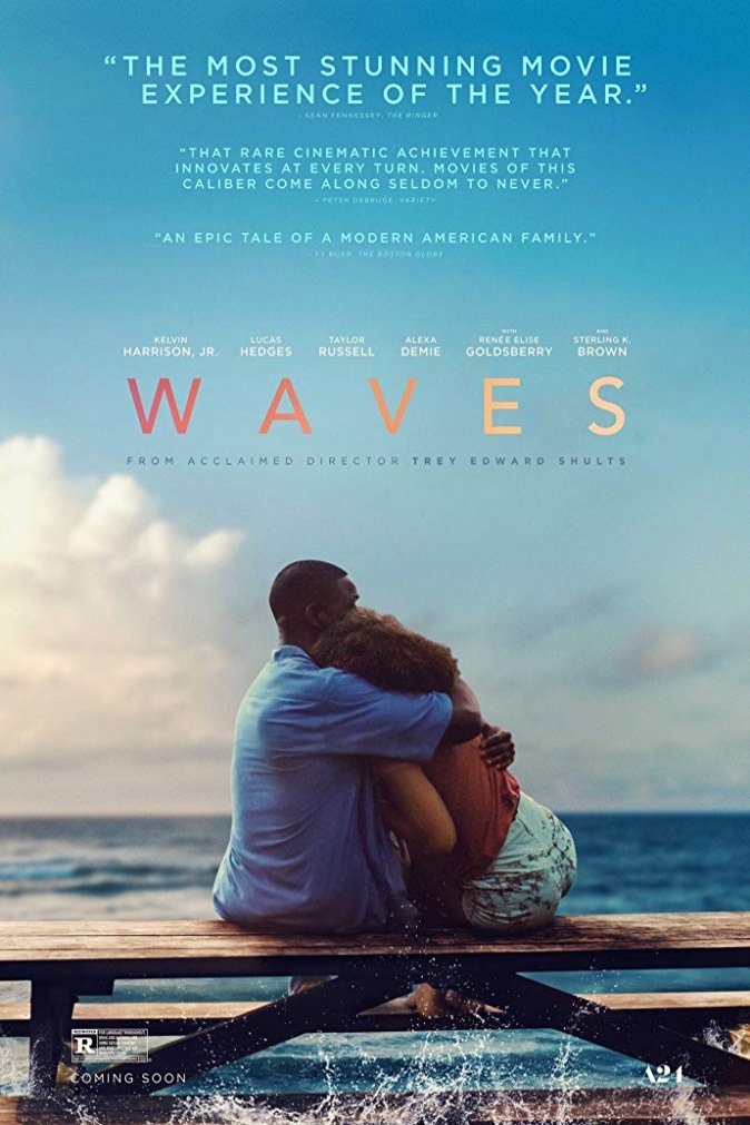 L'affiche du film Vagues