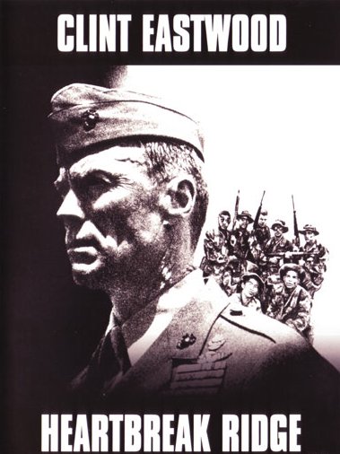 L'affiche du film Heartbreak Ridge [1986]