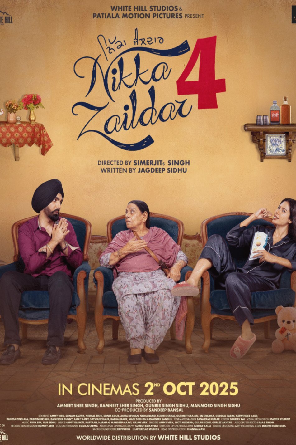 Poster of the movie Nikka Zaildar 4