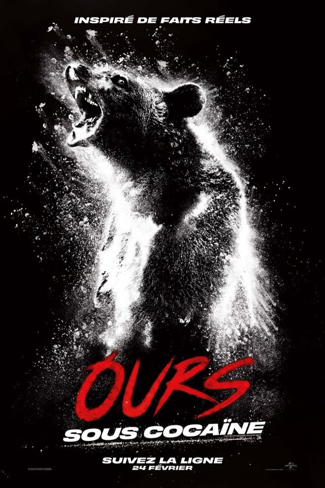 L'affiche du film Ours sous cocaine