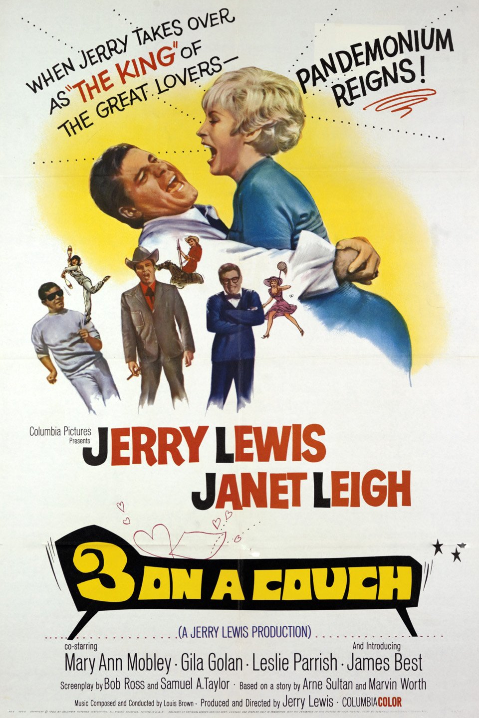 Poster of the movie Trois sur un sofa [1966]