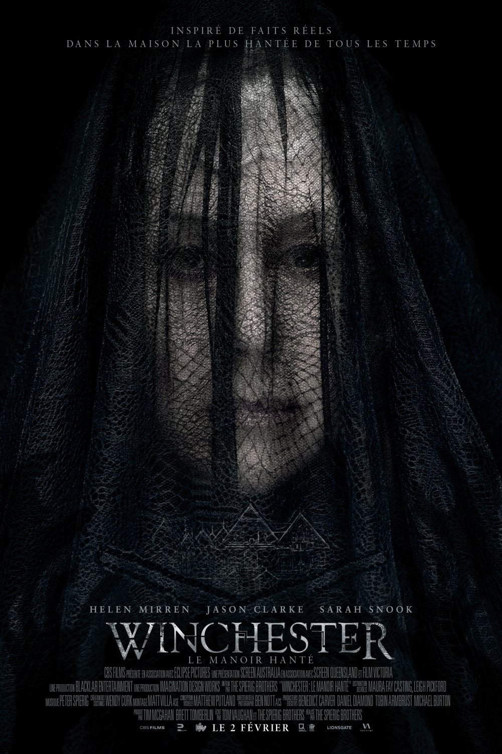 L'affiche du film Winchester: Le manoir hanté
