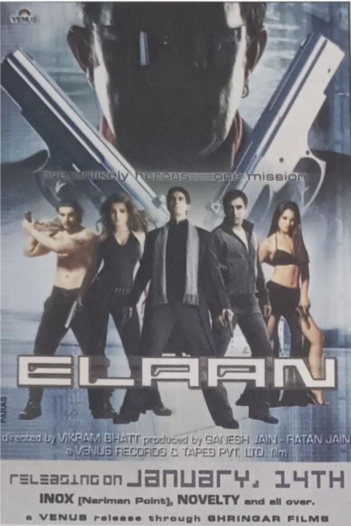 Hindi poster of the movie Elaan