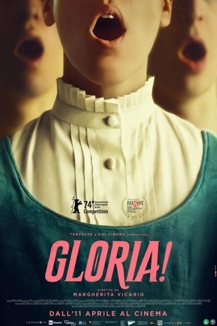 Italian poster of the movie Gloria!