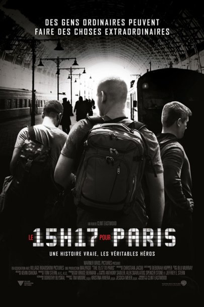 L'affiche du film Le 15:17 pour Paris v.f.