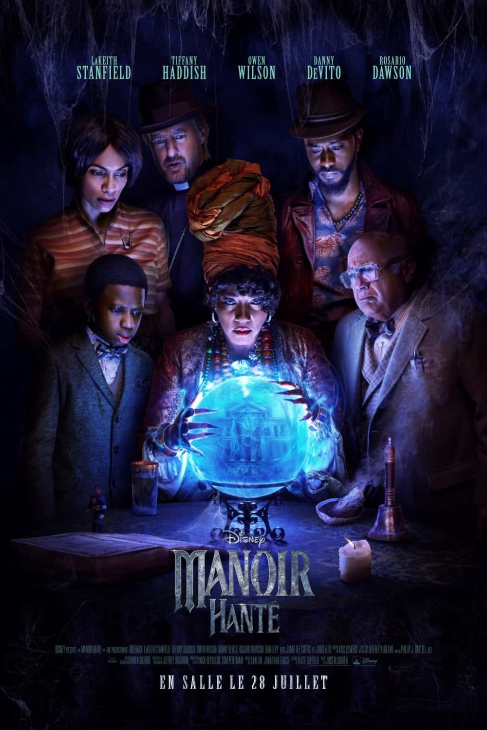 L'affiche du film Manoir Hanté