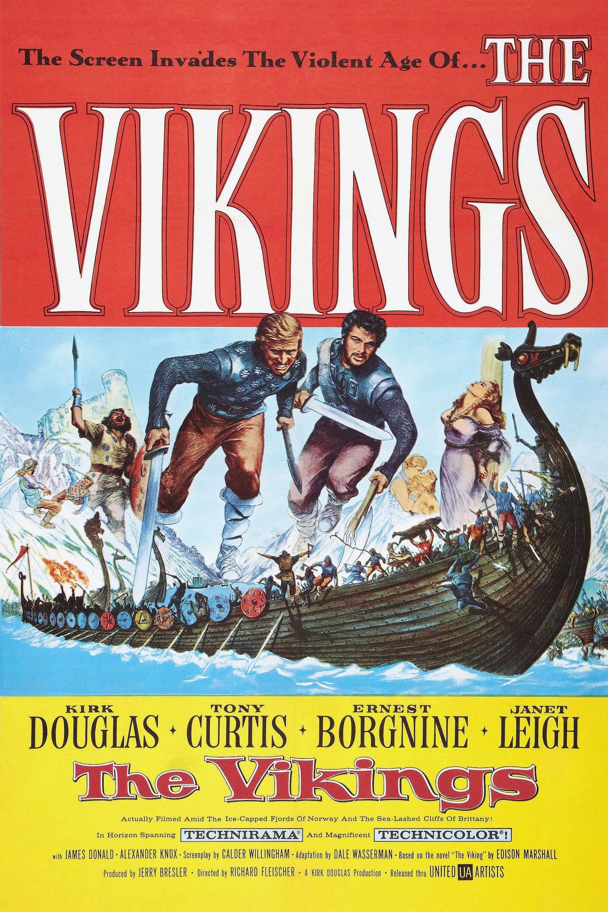 Poster of the movie Les Vikings [1958]