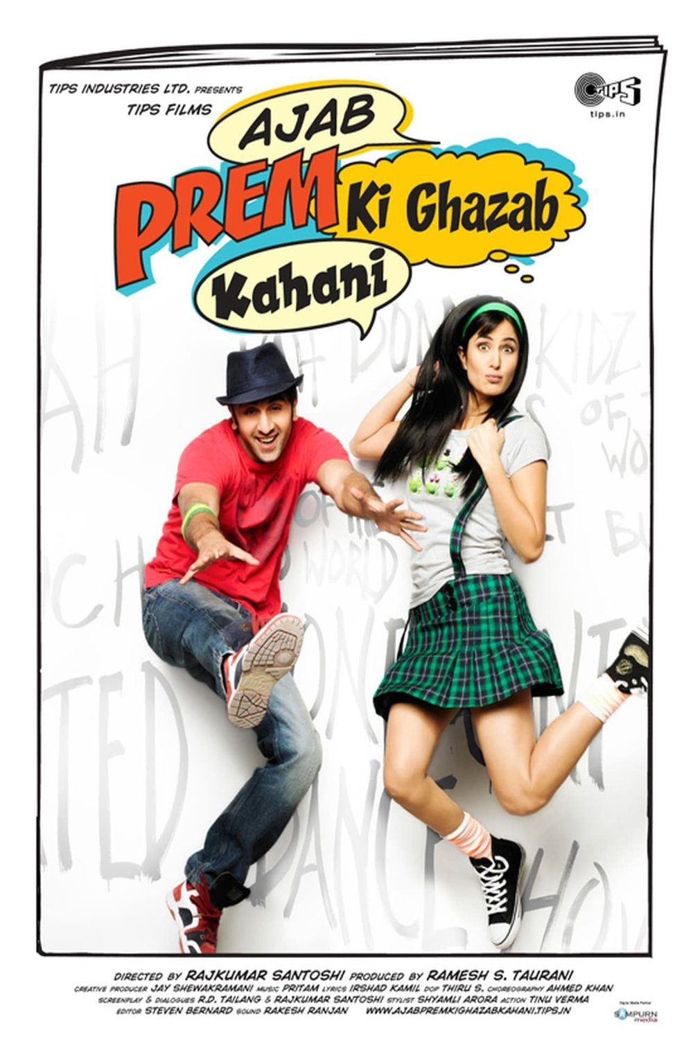 Hindi poster of the movie Ajab Prem Ki Ghazab Kahani