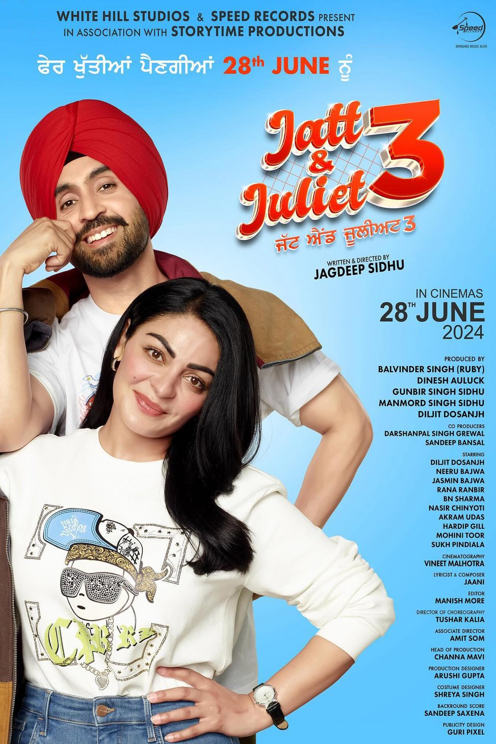 Poster of the movie Jatt & Juliet 3 [2024]