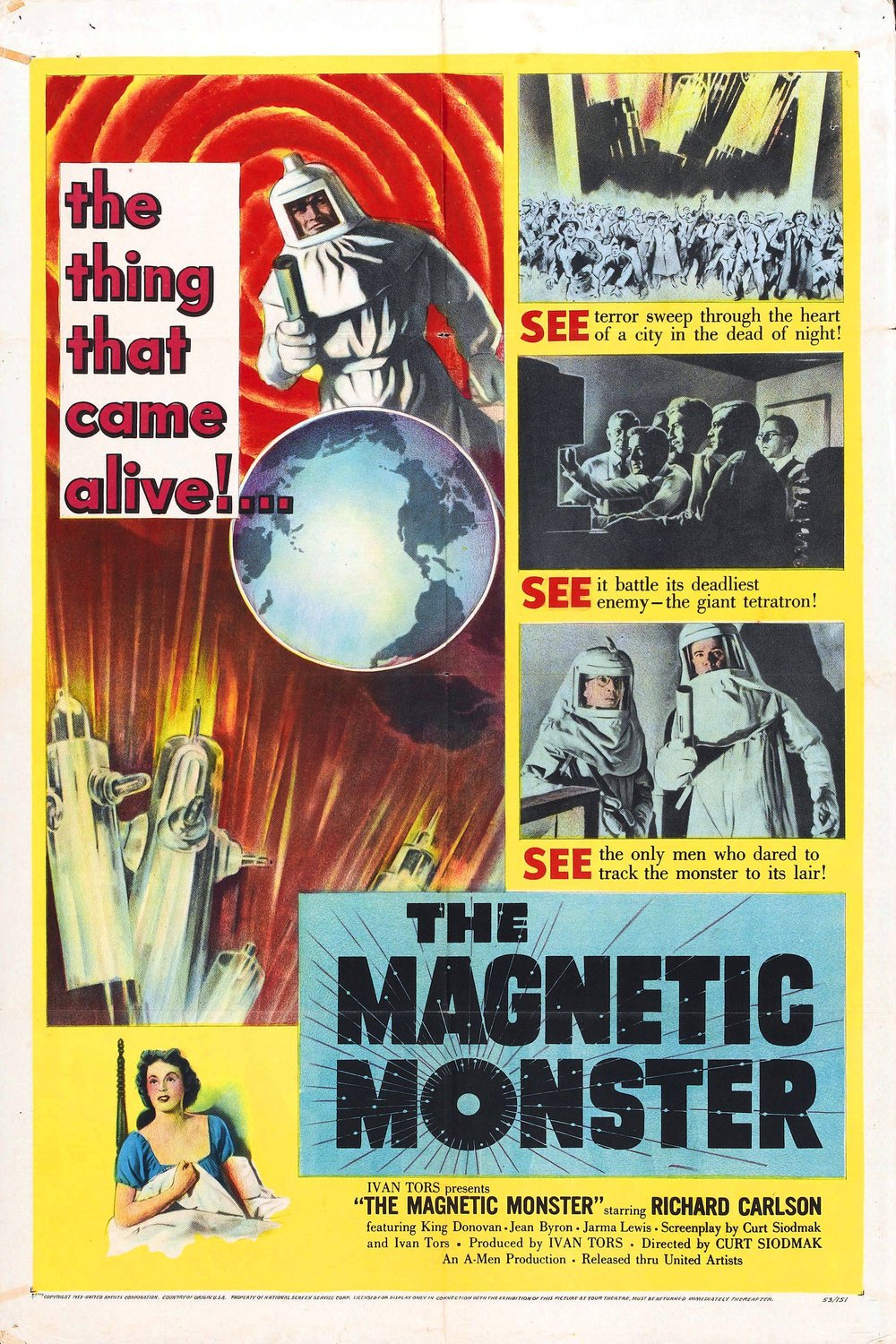 Poster of the movie The Magnetic Monster [1953]