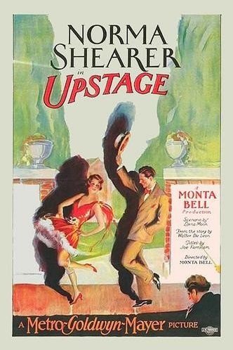 L'affiche du film Upstage [1926]