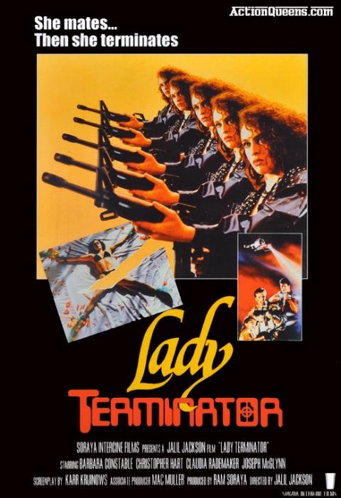 L'affiche du film Lady Terminator