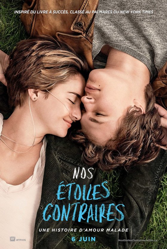 L'affiche du film Nos étoiles contraires [2014]