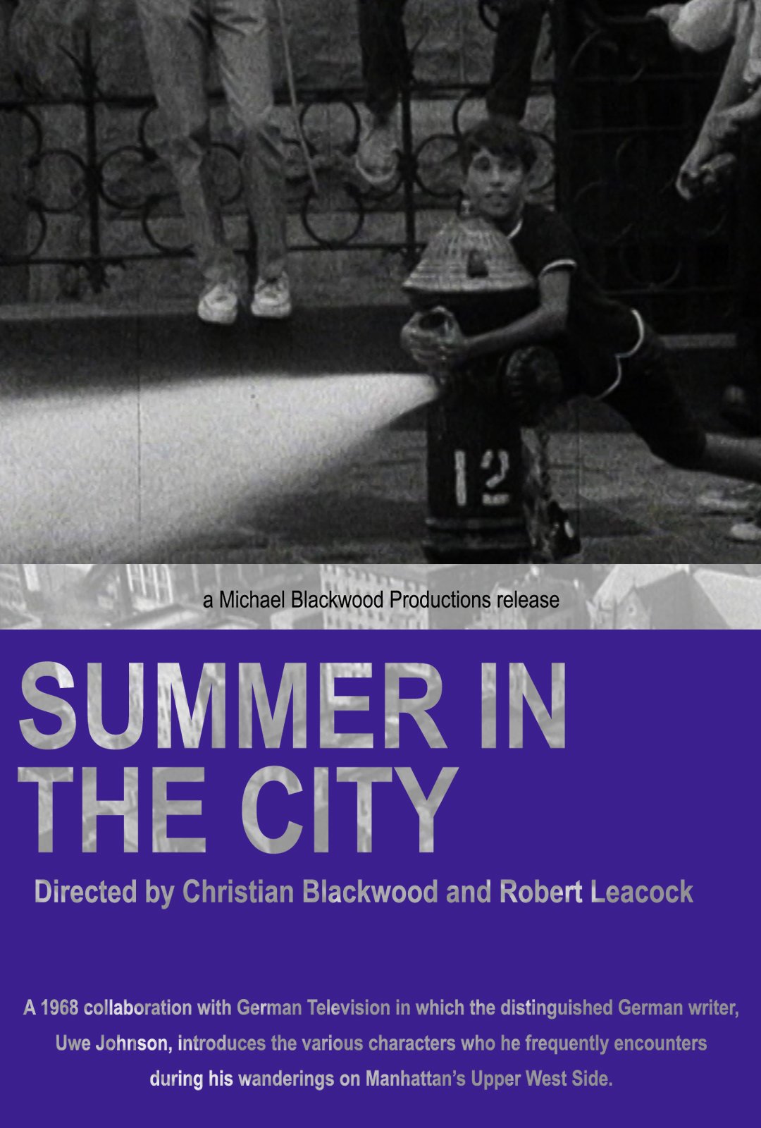Poster of the movie Summer in the City [1970]