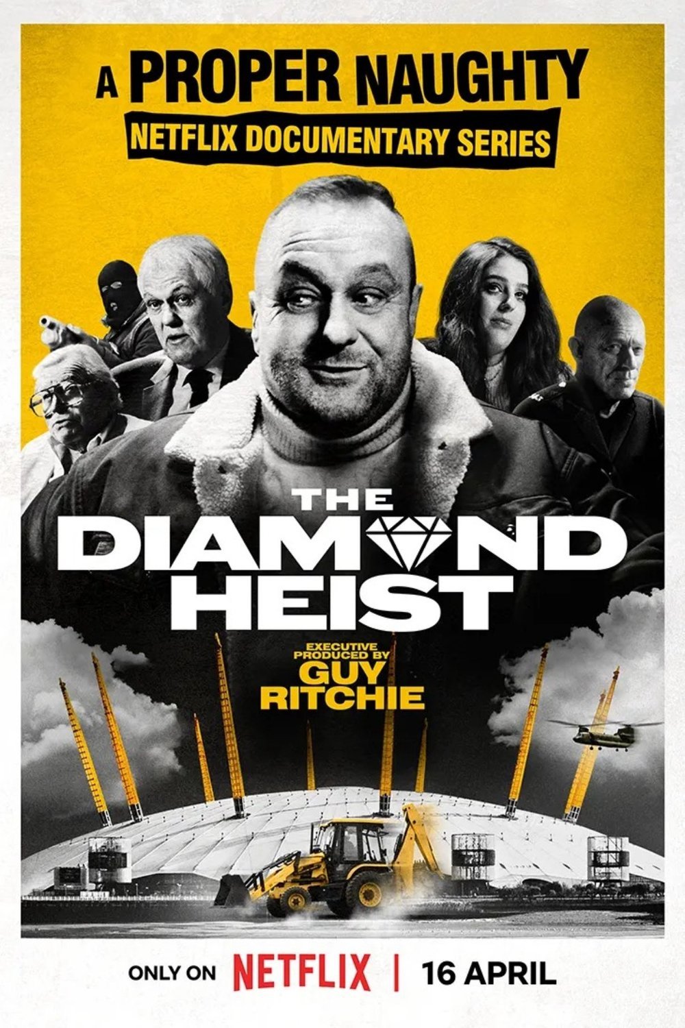 L'affiche du film The Diamond Heist