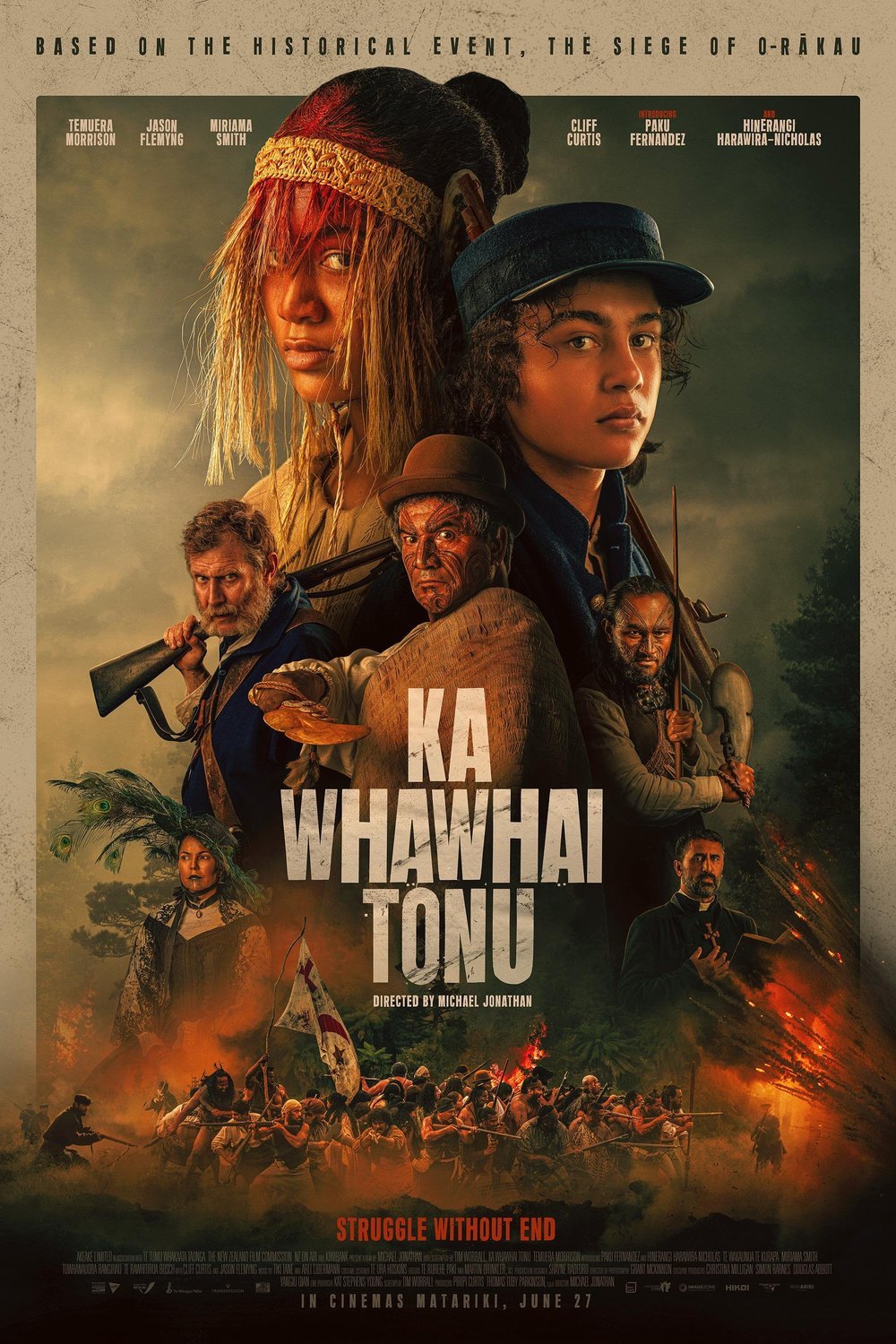 Maori poster of the movie Ka Whawhai Tonu