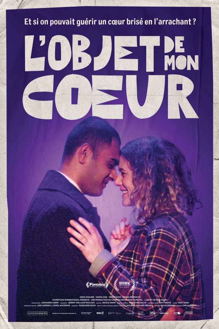 L'affiche du film L'objet de mon coeur