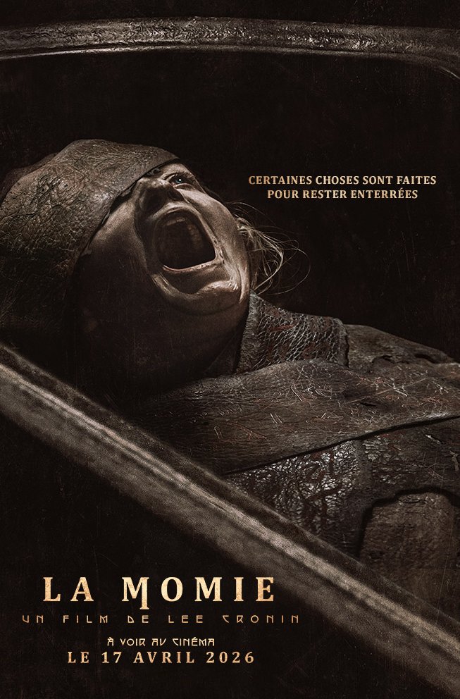 L'affiche du film La momie: un film de Lee Cronin [2026]