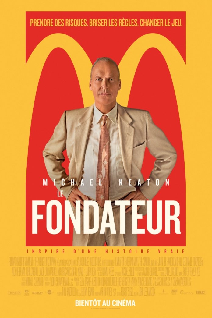 L'affiche du film Le Fondateur