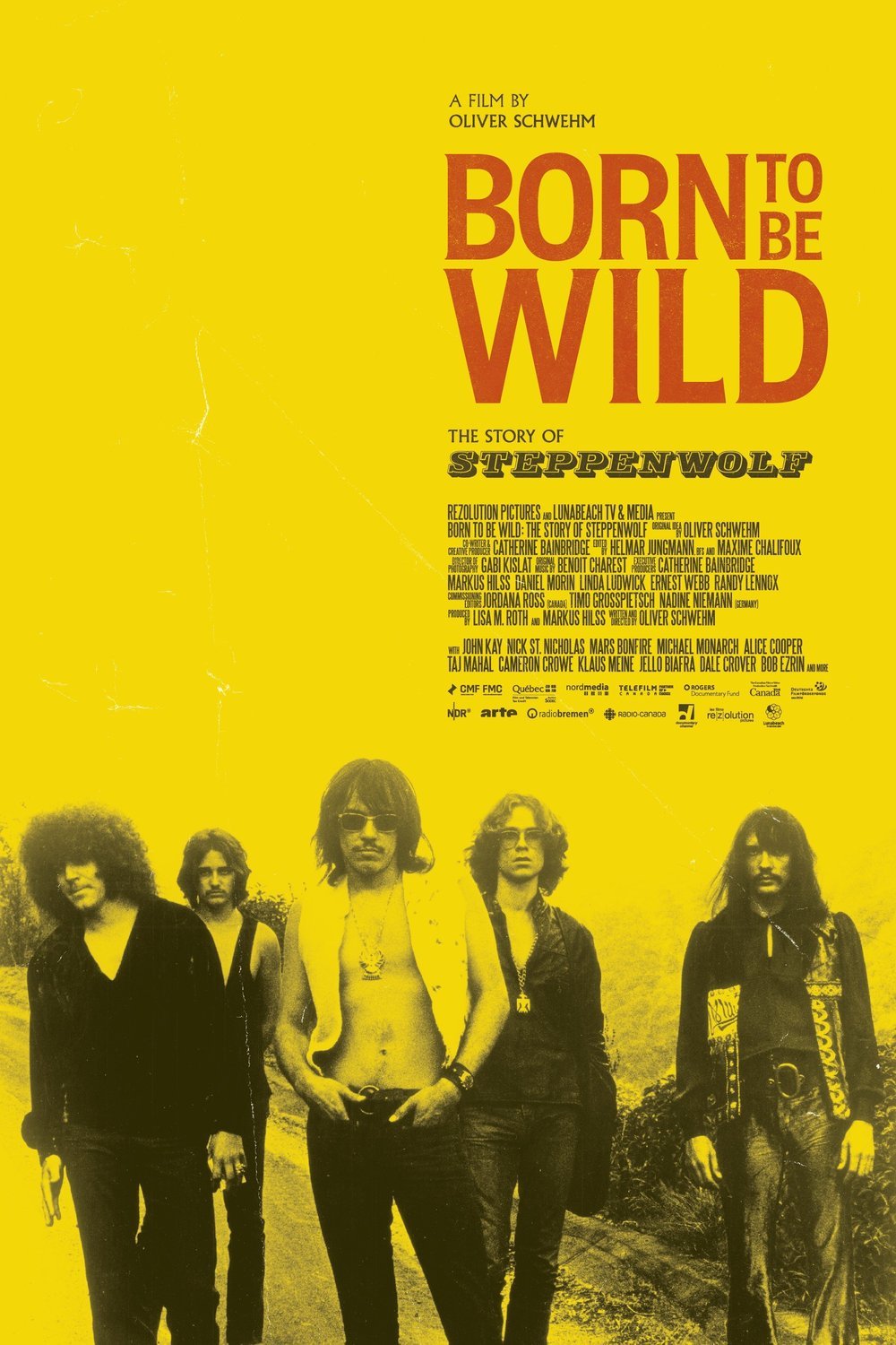 L'affiche du film Born to Be Wild: The Story of Steppenwolf