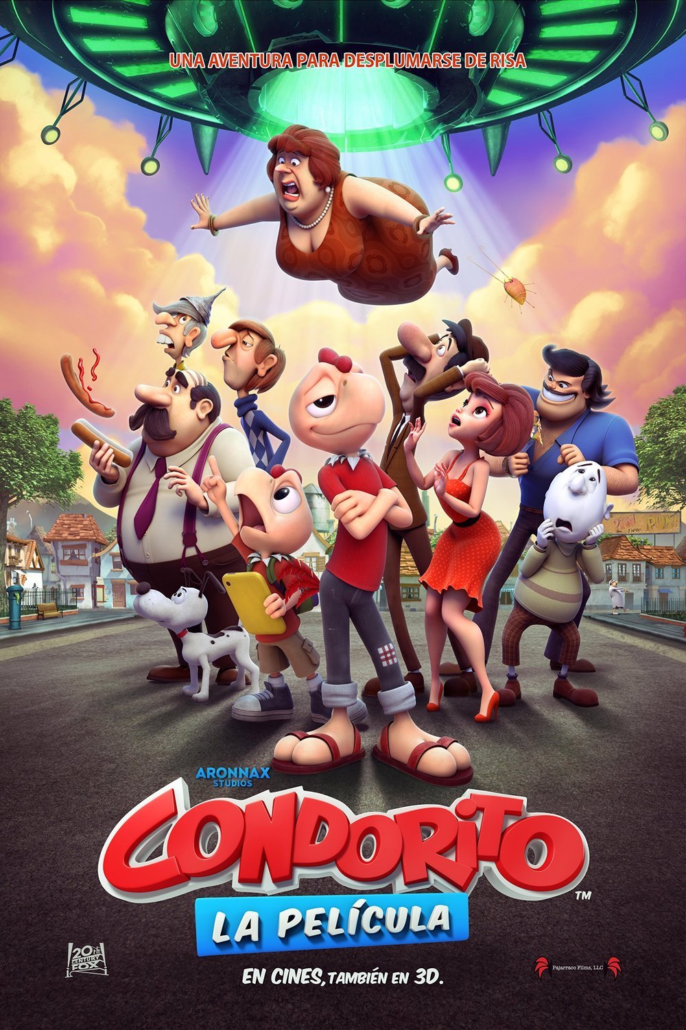 L'affiche originale du film Condorito: La Película en espagnol