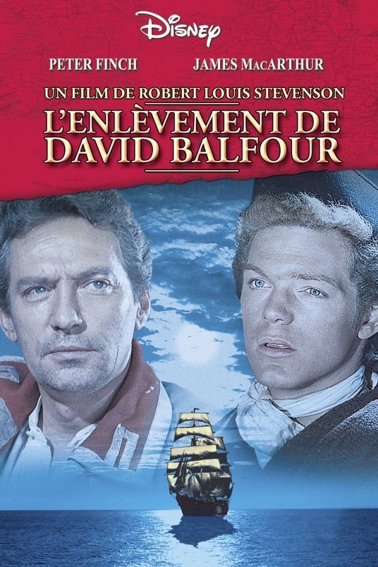 L'affiche du film L'Enlèvement de David Balfour