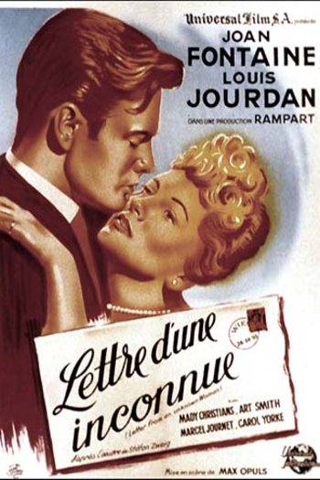 L'affiche du film Lettre d'une Inconnue