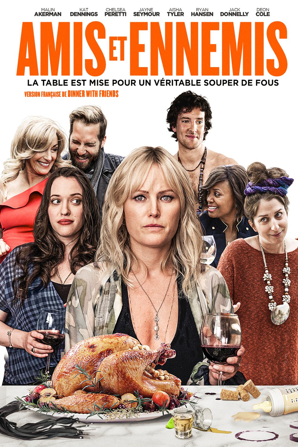 L'affiche du film Amis et ennemis