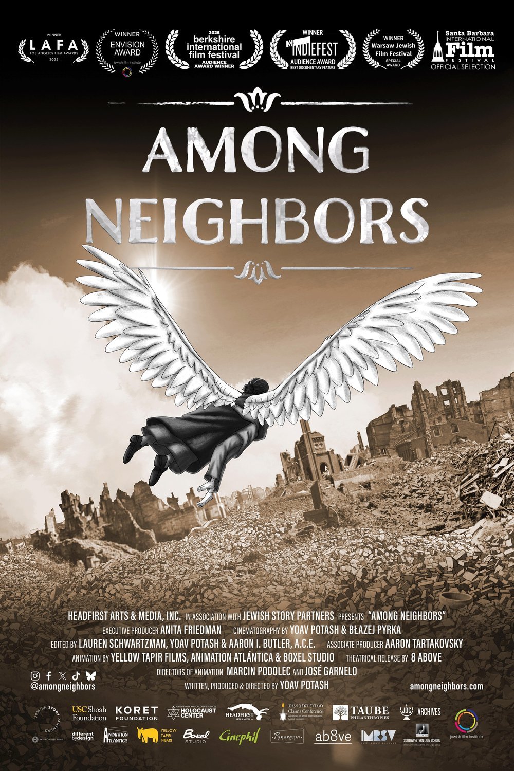 L'affiche du film Among Neighbors