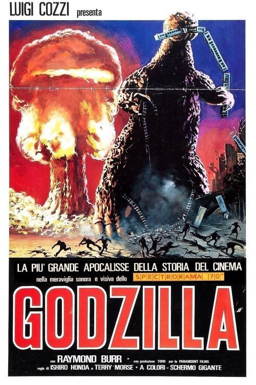 L'affiche originale du film Cozzilla en italien