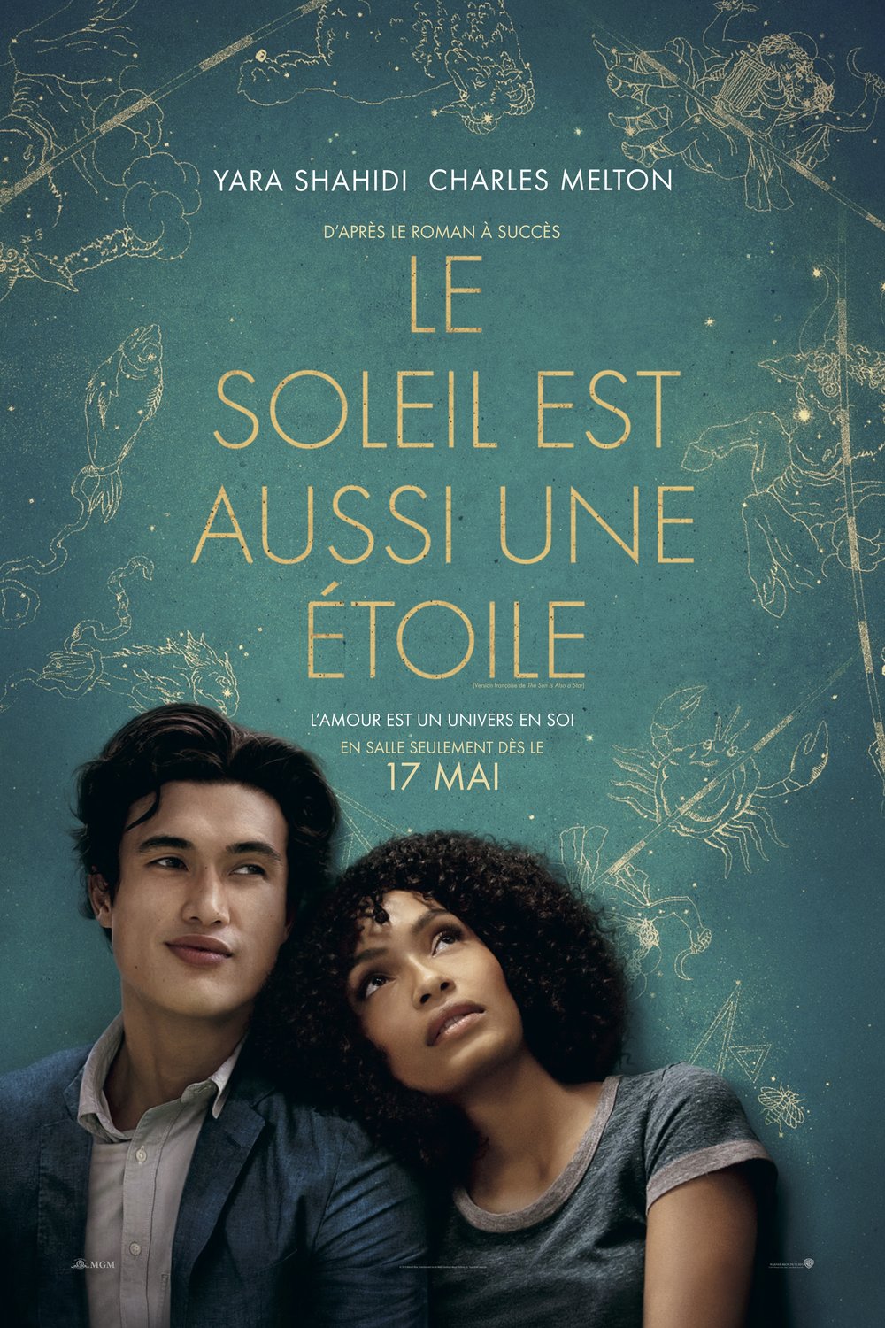 L'affiche du film Le Soleil est aussi une étoile