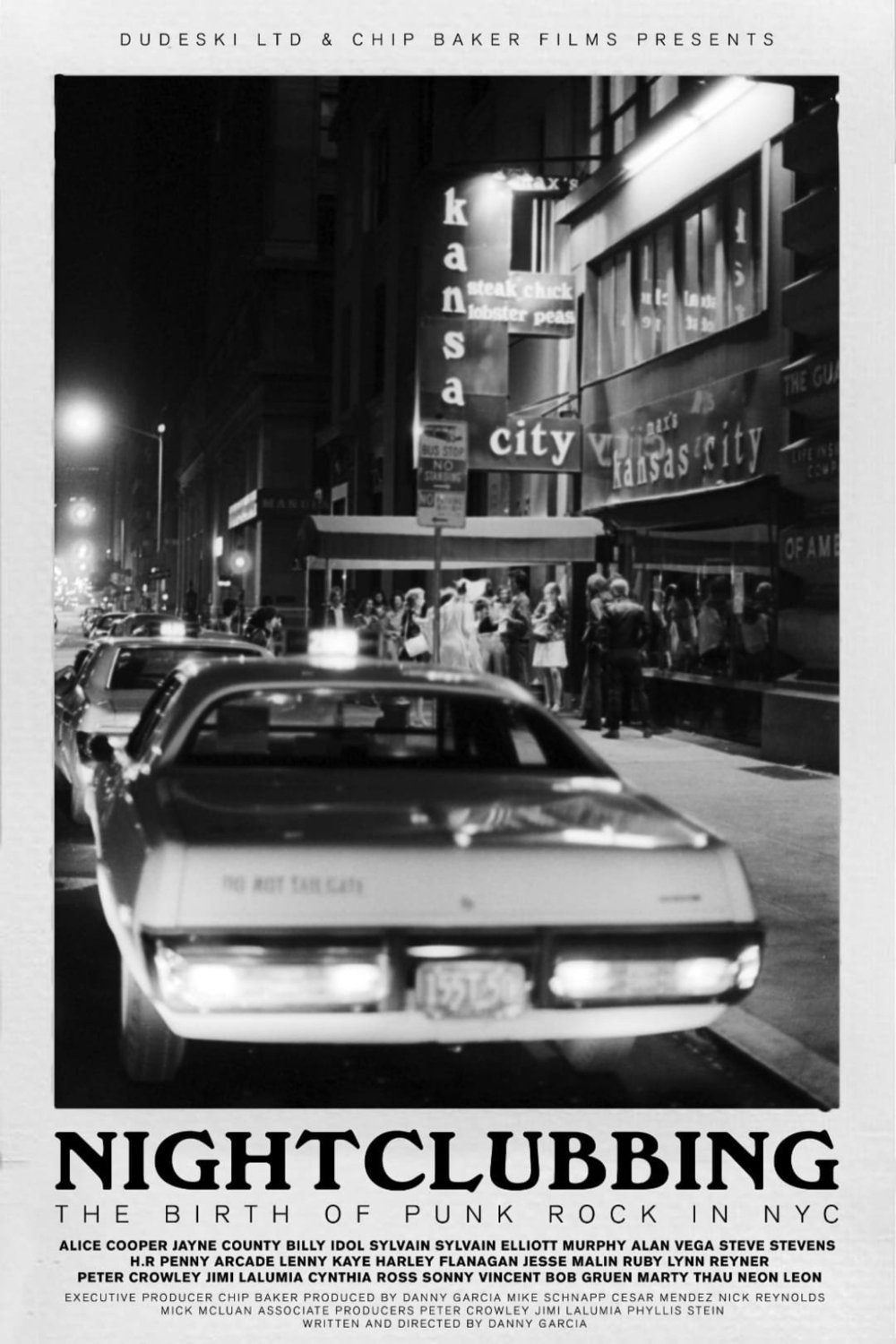 L'affiche du film Nightclubbing: The Birth of Punk Rock in NYC [2022]