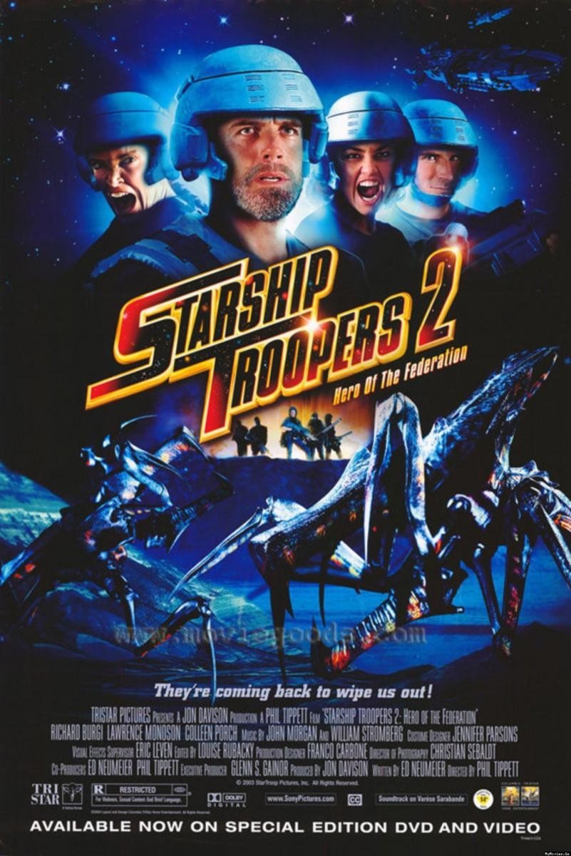 Poster of the movie Starship Troopers 2: Hero of the Federation