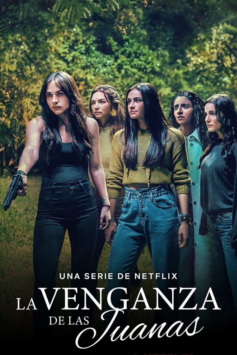 L'affiche originale du film La Venganza de las Juanas en espagnol