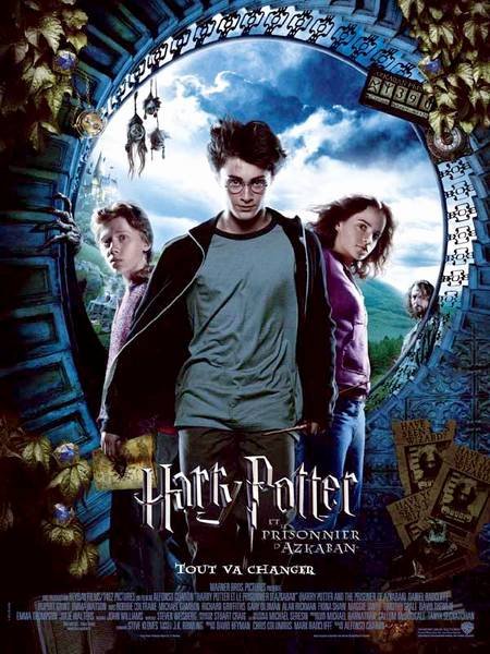 L'affiche du film Harry Potter et le prisonnier d'Azkaban