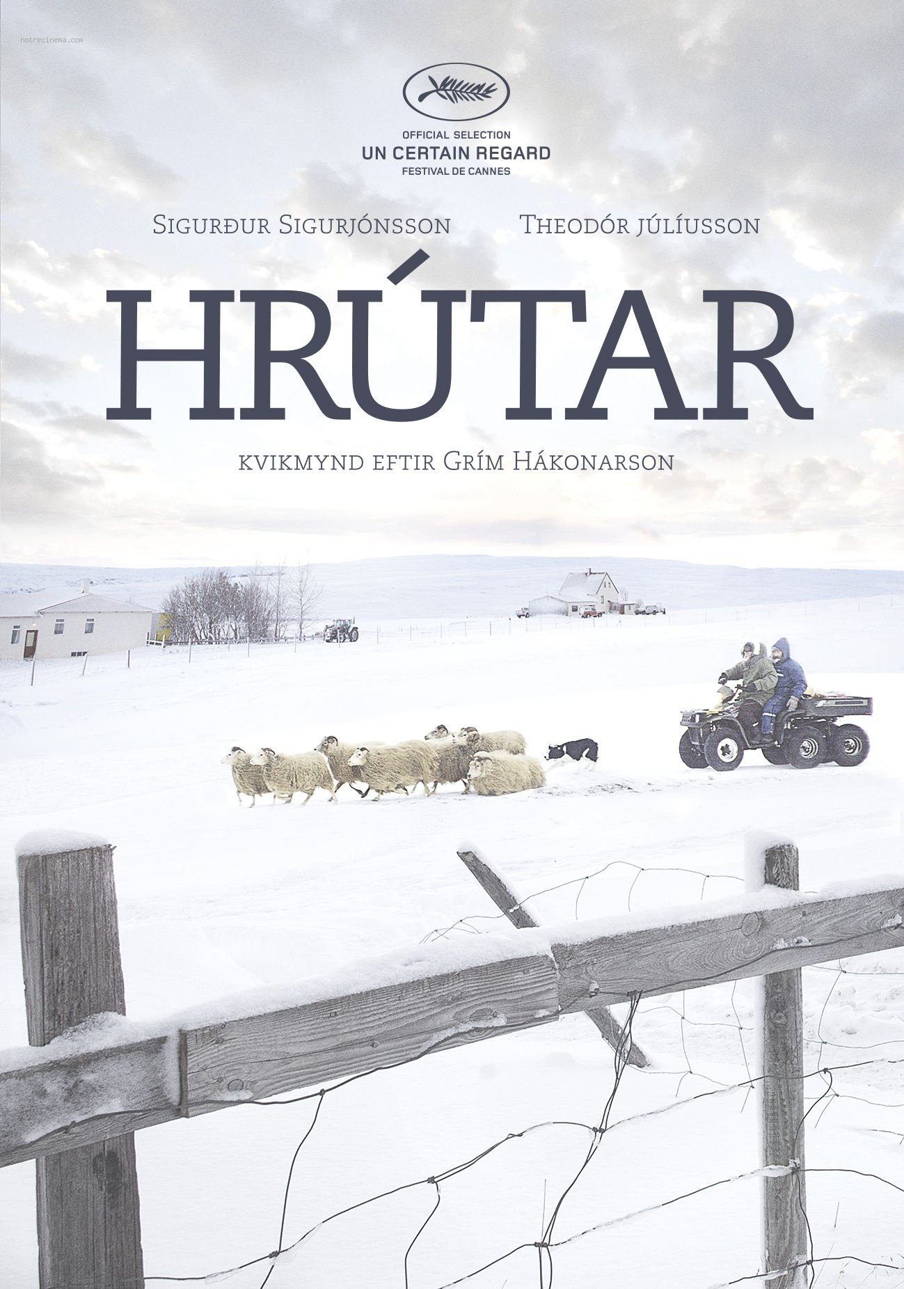 L'affiche du film Hrútar [2015]
