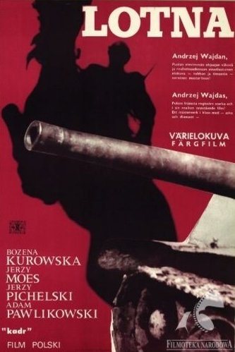 L'affiche originale du film Lotna en polonais