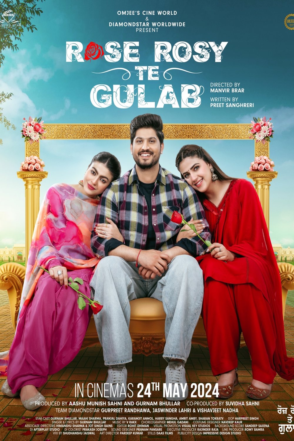 L'affiche du film Rose Rosy Te Gulab [2024]