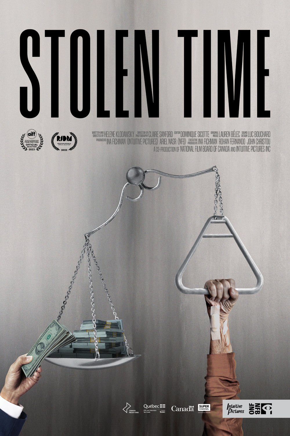 L'affiche du film Stolen Time [2023]