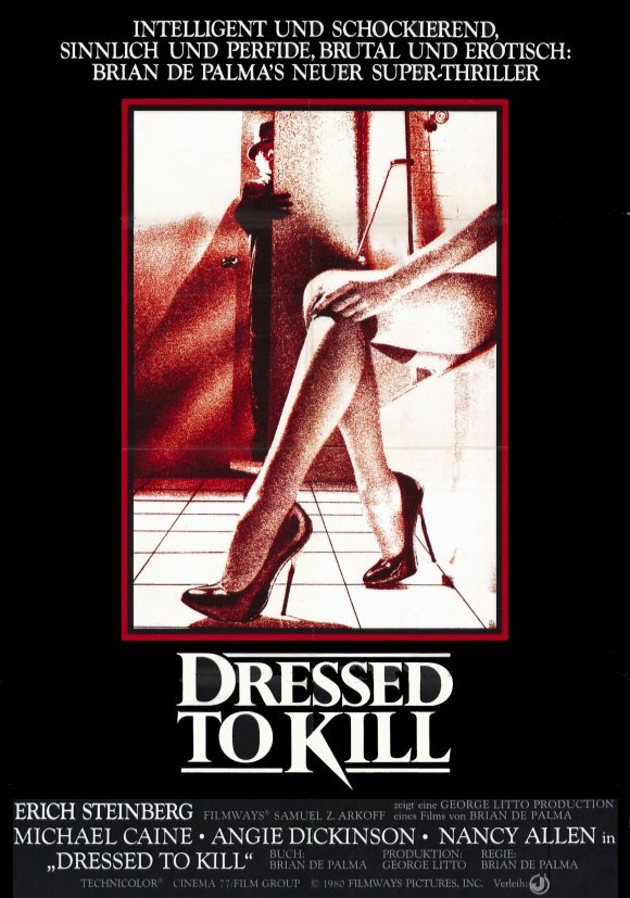 L'affiche du film Dressed to Kill [1980]