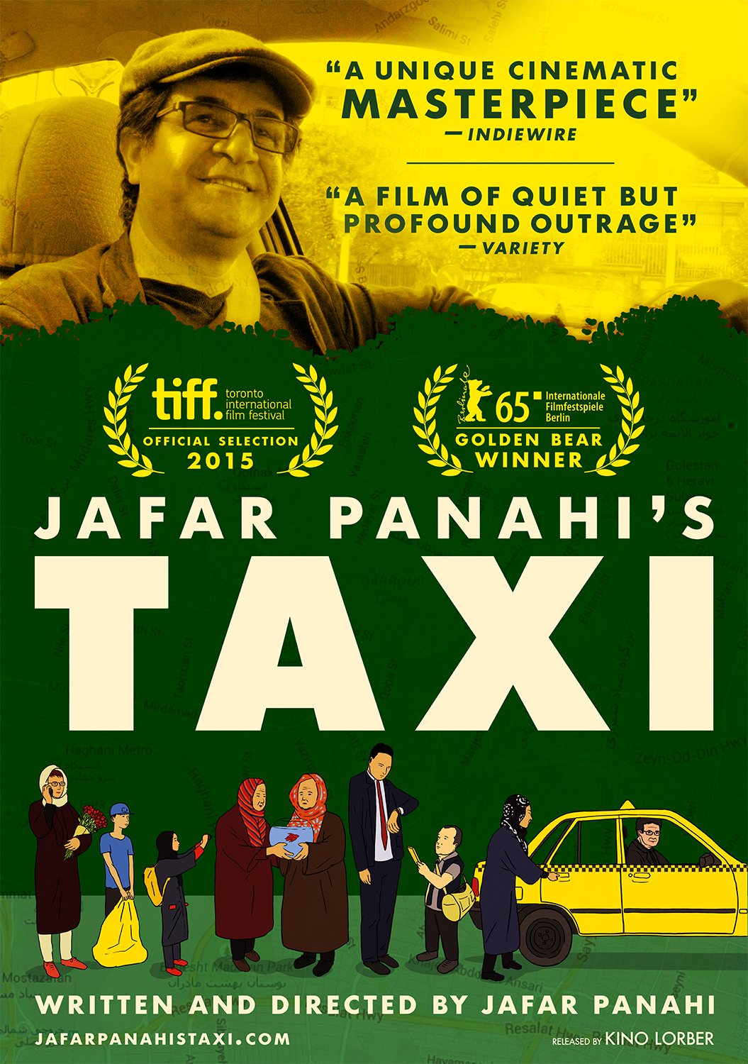 Poster of the movie Taxi Tehran