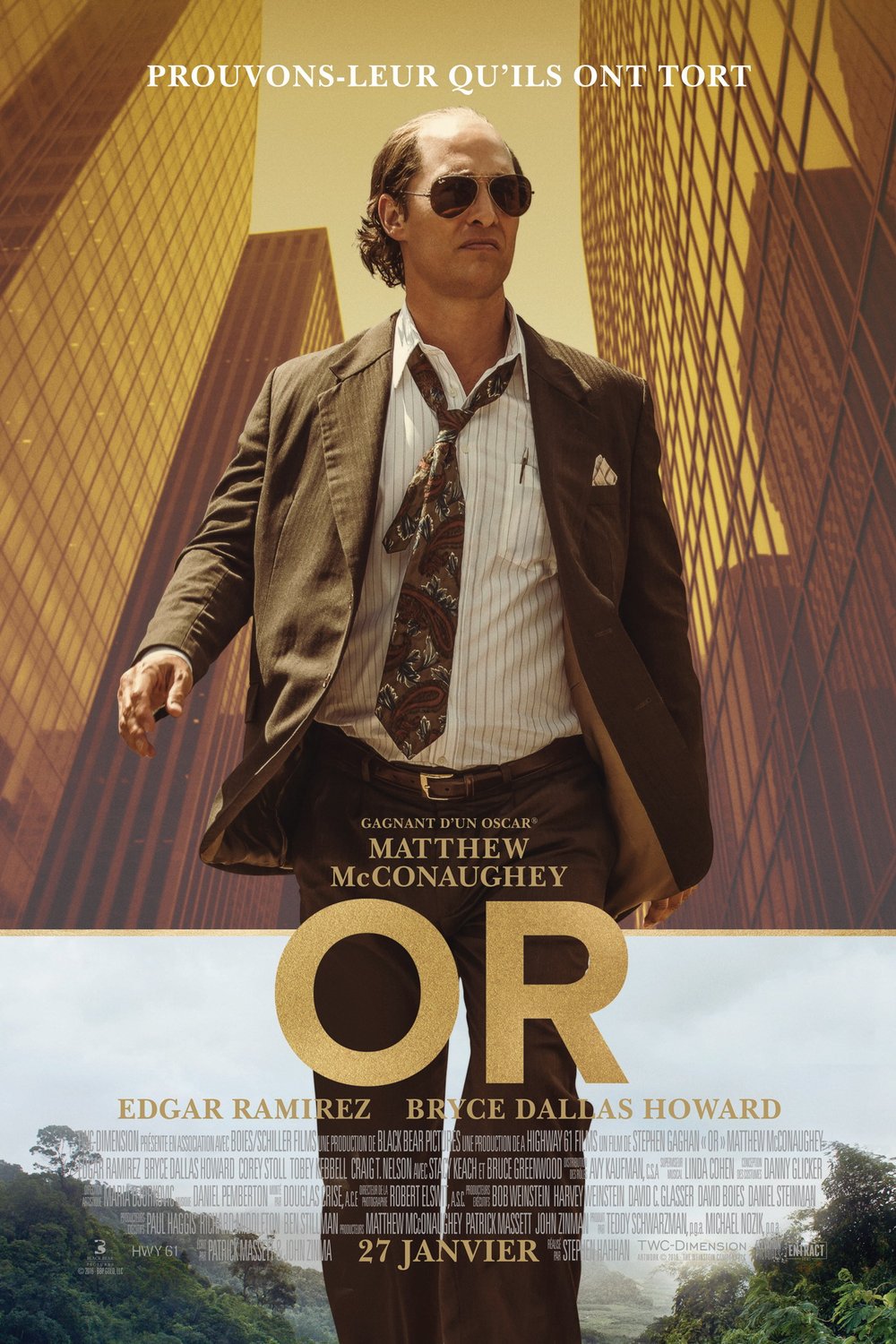 L'affiche du film Or