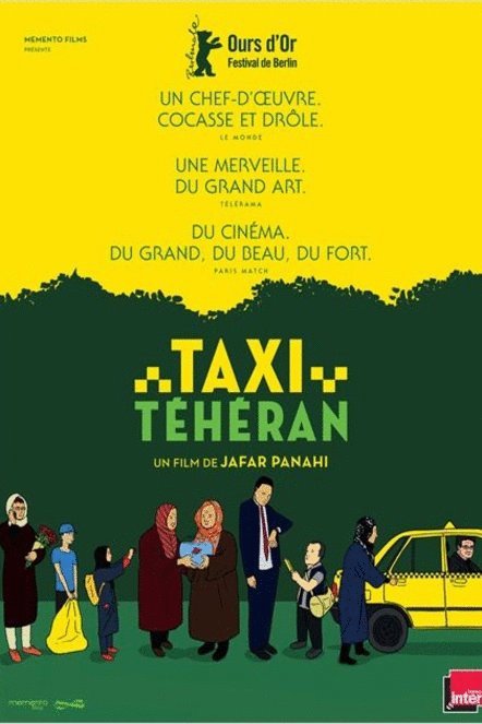 L'affiche du film Taxi Téhéran v.f.