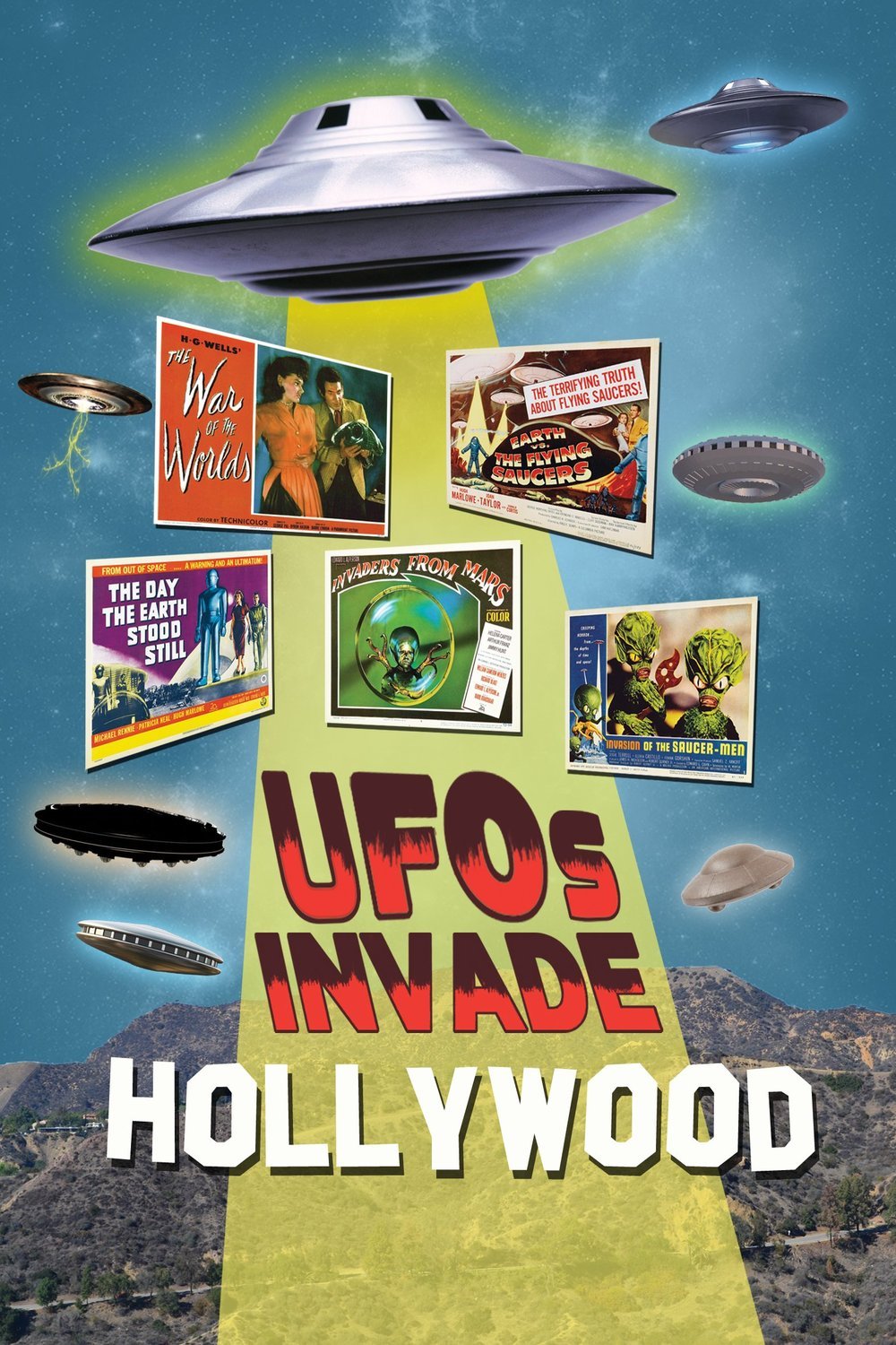 L'affiche du film UFOs Invade Hollywood [2021]