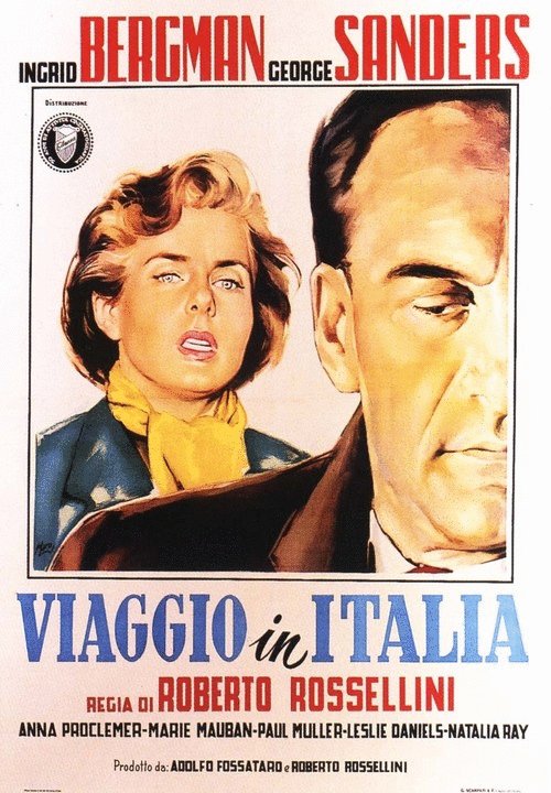 L'affiche du film Voyage en Italie