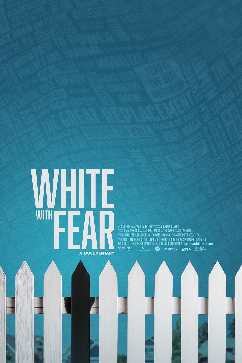 Poster of the movie White with Fear