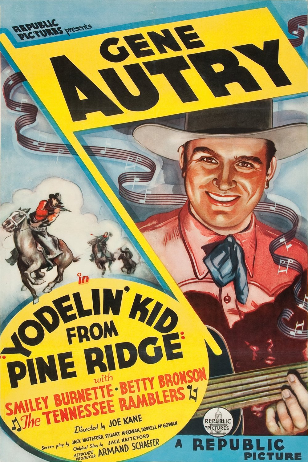 Poster of the movie Yodelin' Kid from Pine Ridge [1937]