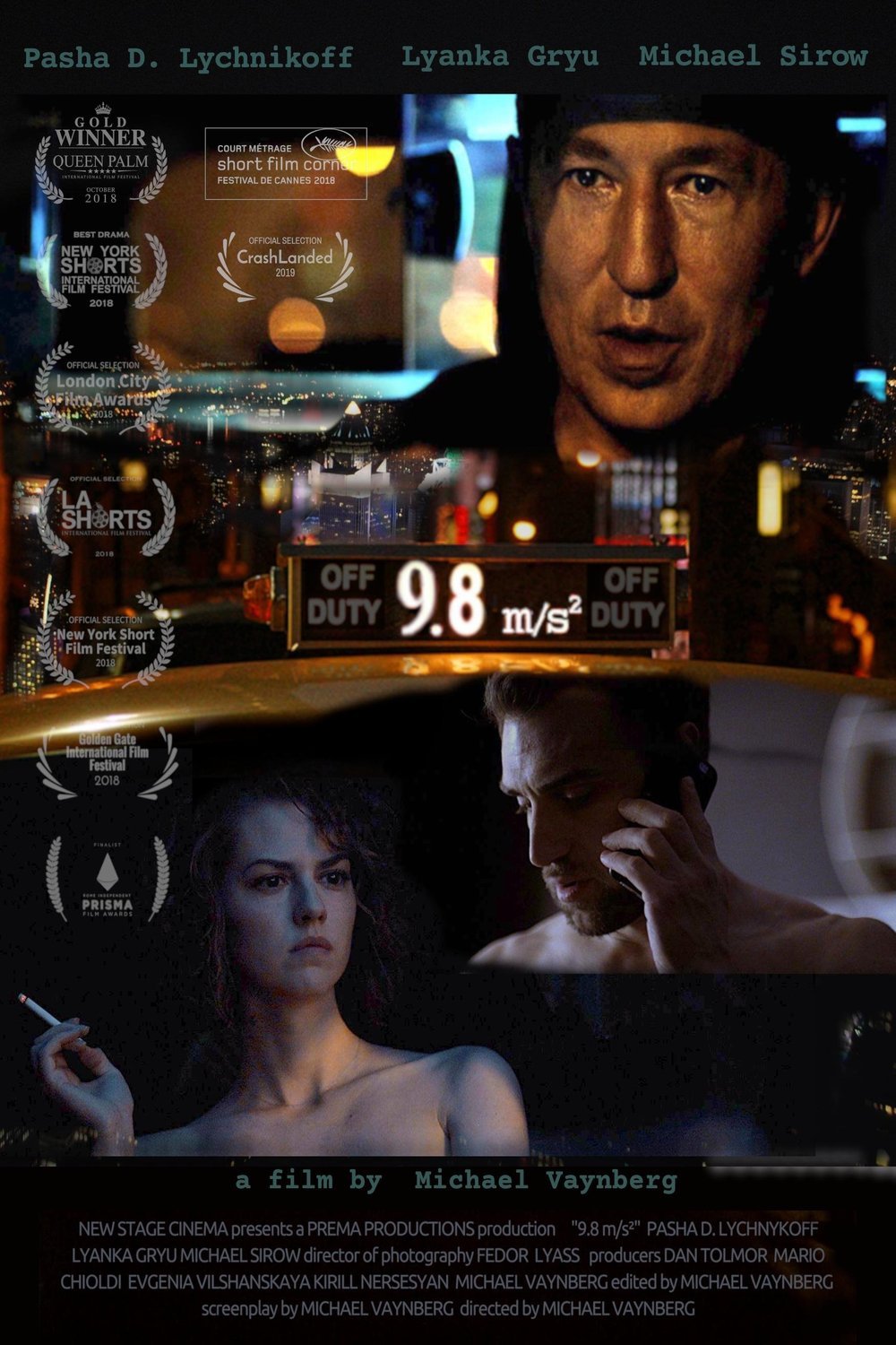 L'affiche du film 9.8 m/s²